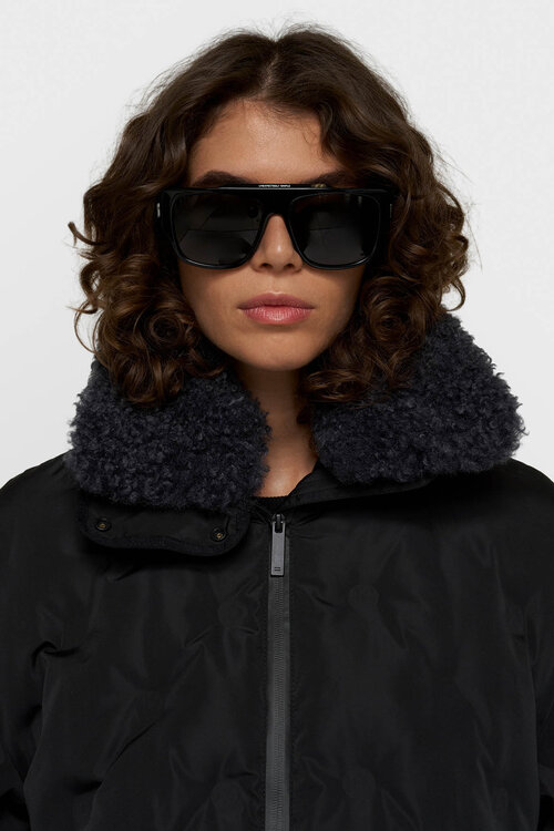 10Days the darling coat in zwart