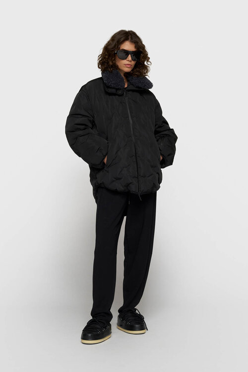 10Days the darling coat in zwart