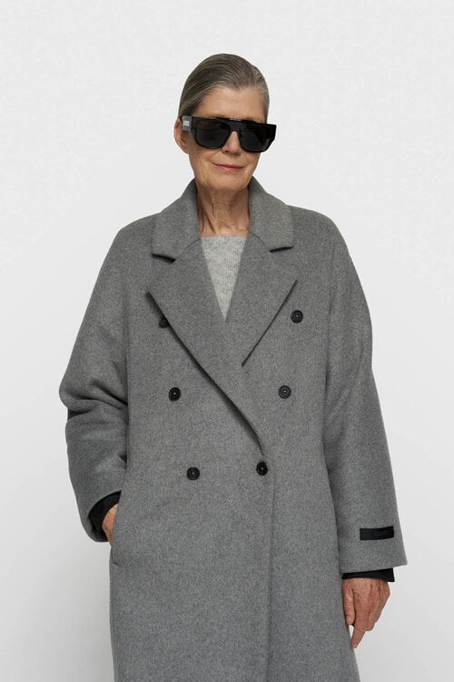 10Days grijze the chic coat