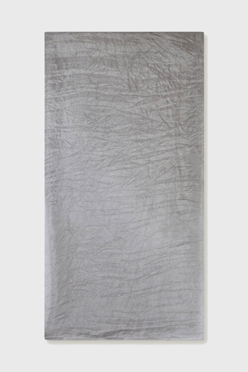10Days grijze silk scarf met dip dye