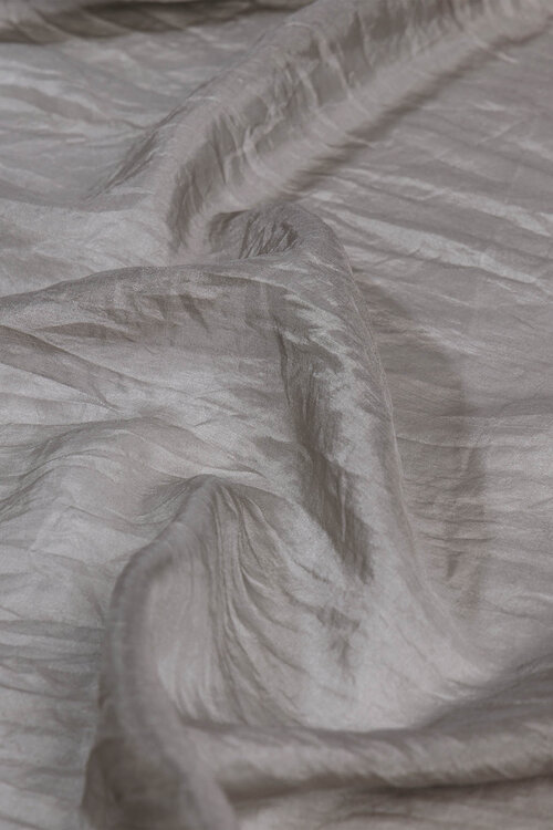 10Days grijze silk scarf met dip dye