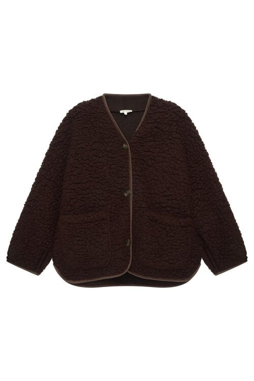 Club L'avenir Una Jacket in Aubergine