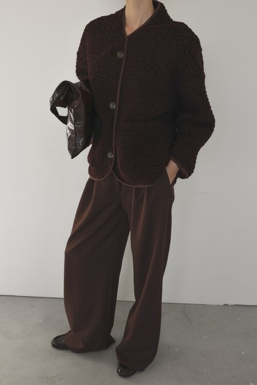 Club L'avenir Ave Broek Aubergine