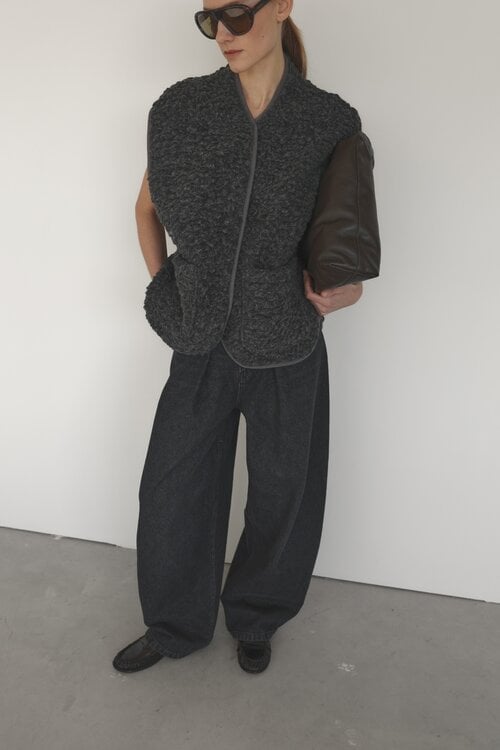 Club L'avenir Valey Gilet in Grijs melee