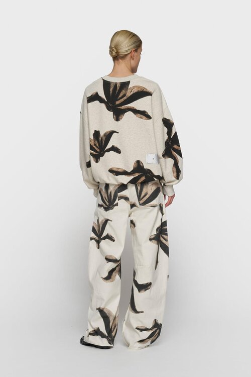 10Days flower sweater zacht wit