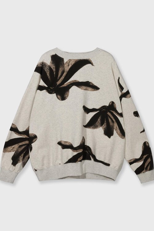 10Days flower sweater zacht wit