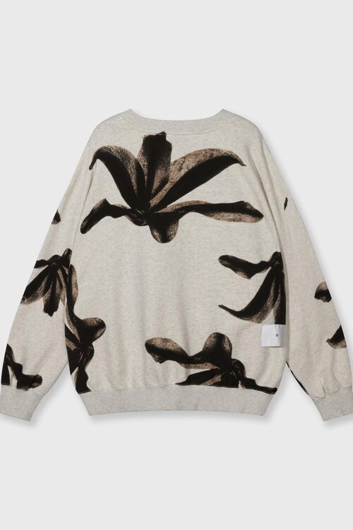 10Days flower sweater zacht wit