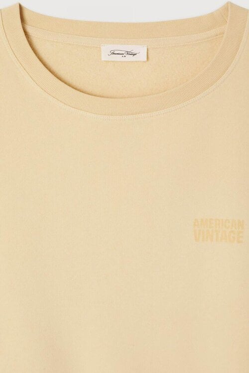 American Vintage Jitbay Trui Geel