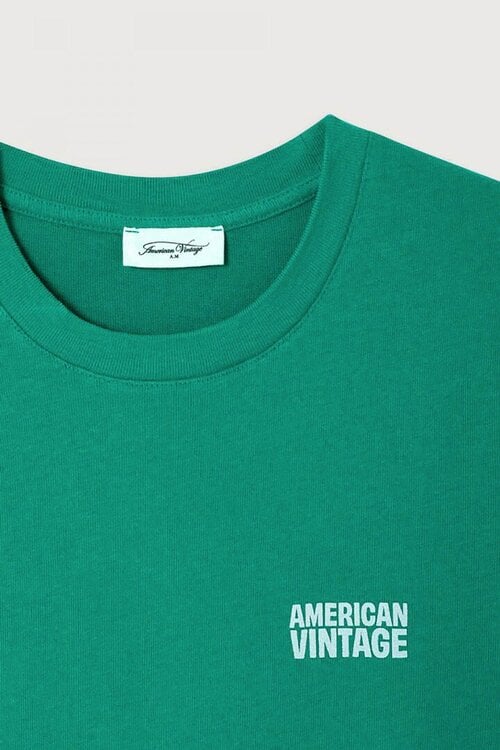 American Vintage Ykobow shirt Groen