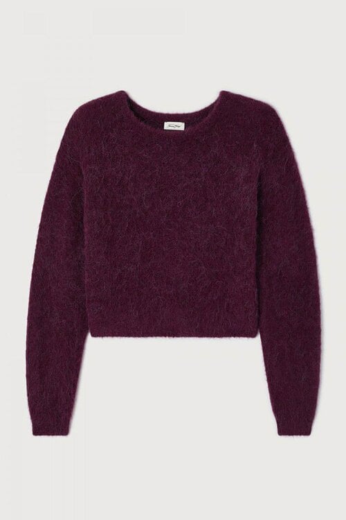 American Vintage Niby Pullover Aubergine