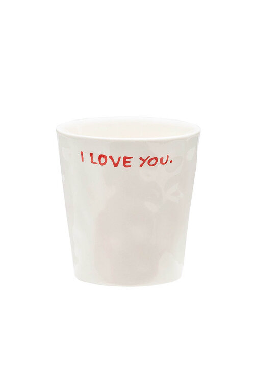 Anna & Nina Coffee Cup met I Love You