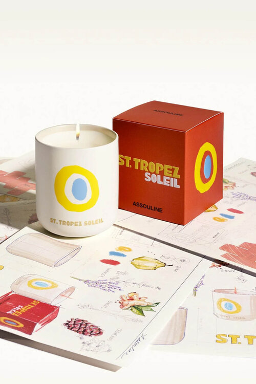 Assouline Home Candle St. Tropez