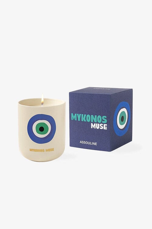 Assouline Home Candle Mykonos Muse