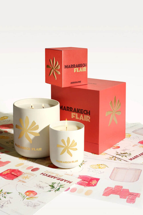 Assouline Home Candle Marrakech Flair
