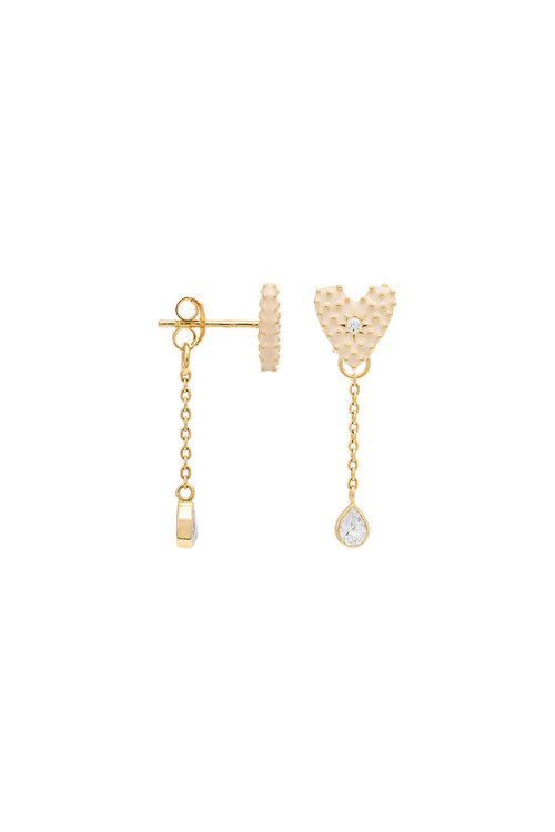 Anna & Nina Single Dolce Chain Stud