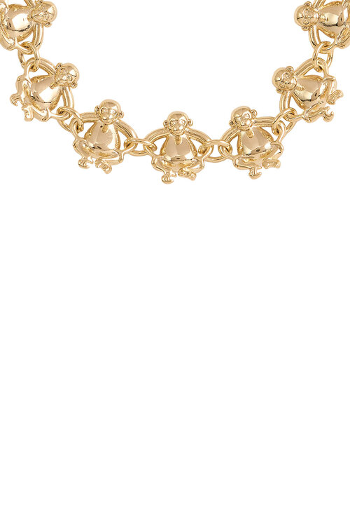 Anna & Nina Monkey Loop Armband