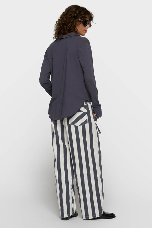 10Days overslagblouse steel blue