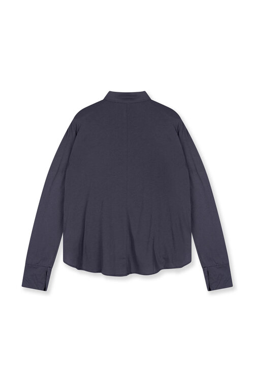 10Days overslagblouse steel blue