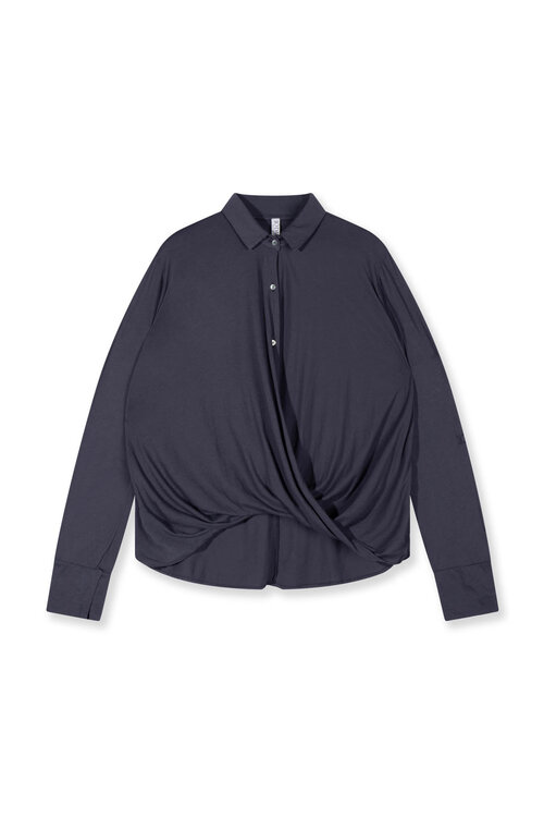 10Days overslagblouse steel blue