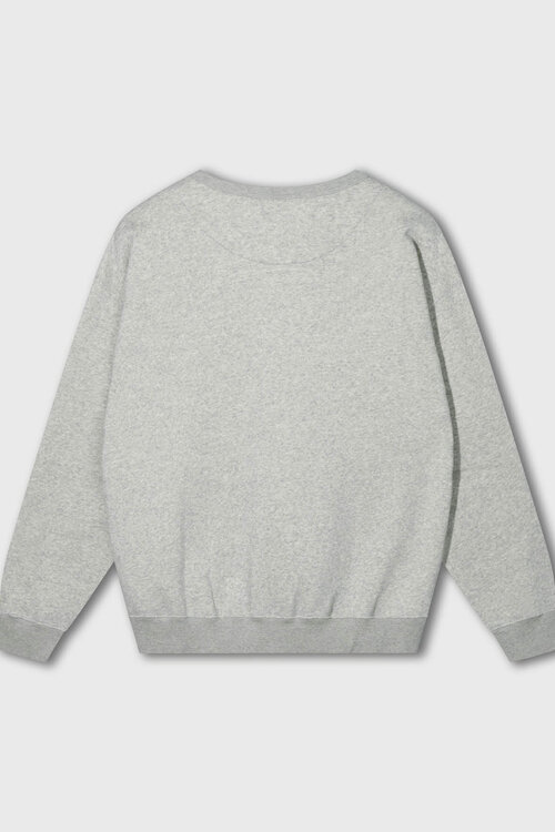 10Days grijze statement sweater met logo