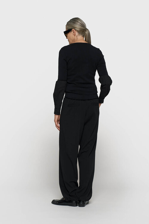 10Days zwarte long sleeve tee