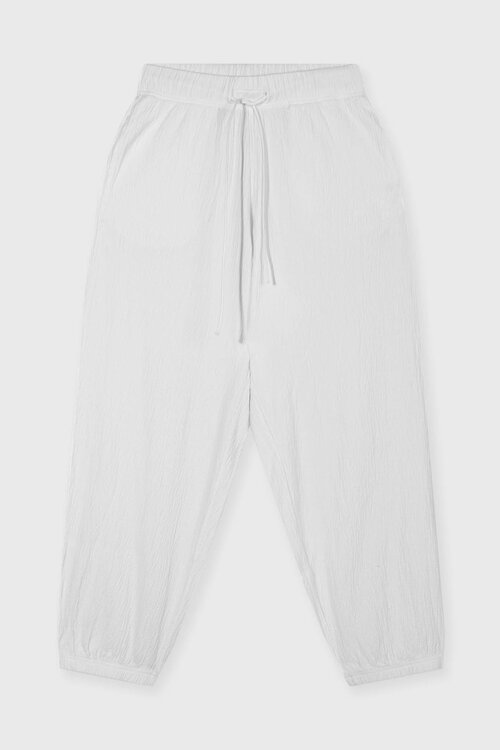 10Days ecru cropped easy jogger