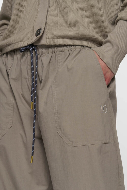 10Days crinkle broek fog