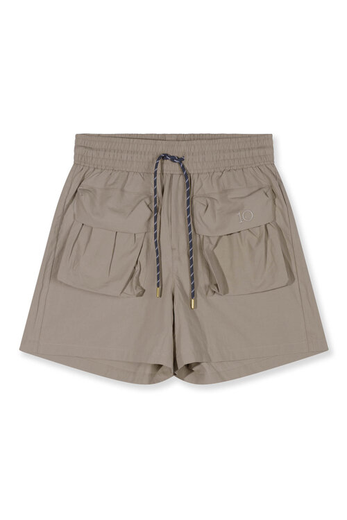 10Days utility short crinkle fog