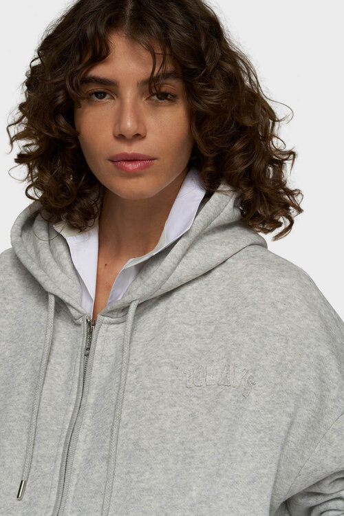 10Days grijze zip cardigan