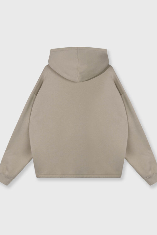 10Days logo statement hoodie fog