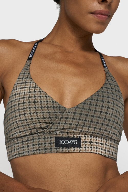 10Days geruite bar bra