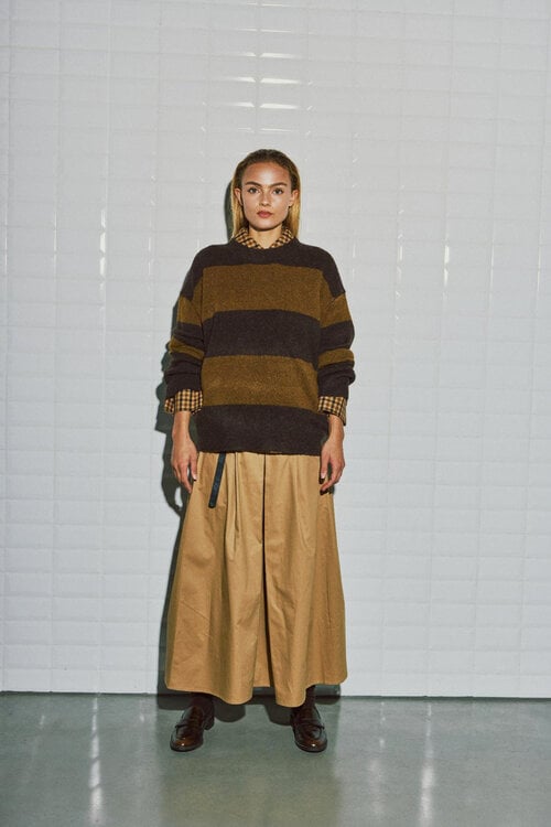 WITHBLACK WBLIZA LS STRIPE PULLOVER