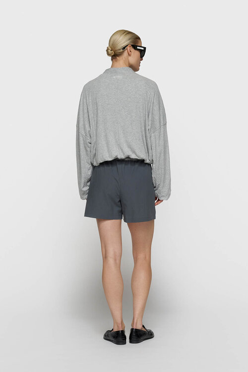 10Days zachte ribgebreide cardigan in grijs