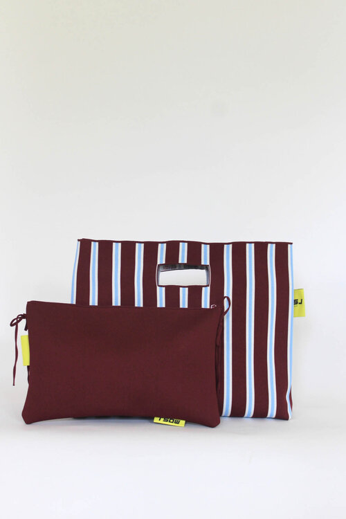 MOSJ Atelier XL Emmer Tas Bordeaux