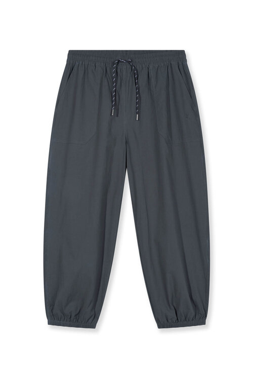 10Days kreukel jogger staalblauw