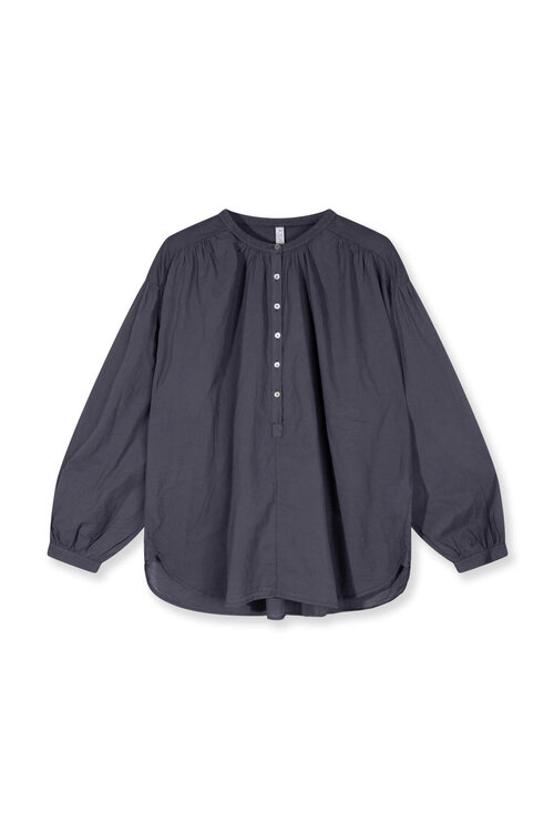10Days Steel Blue luchtige blouse