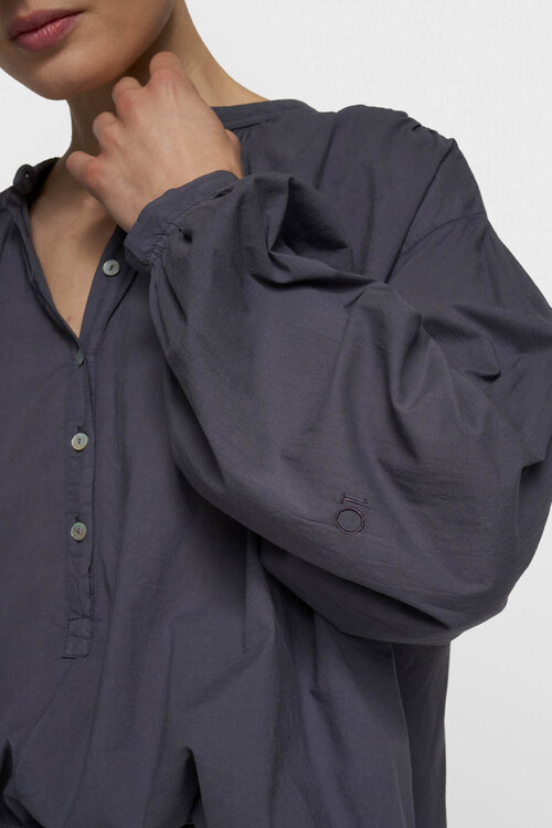 10Days Steel Blue luchtige blouse