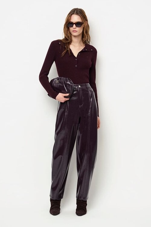 Dante 6 Scene broek van faux leather
