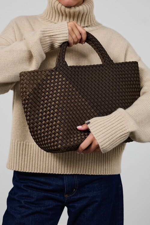 Marrea Tassen Bruine neopreen tas