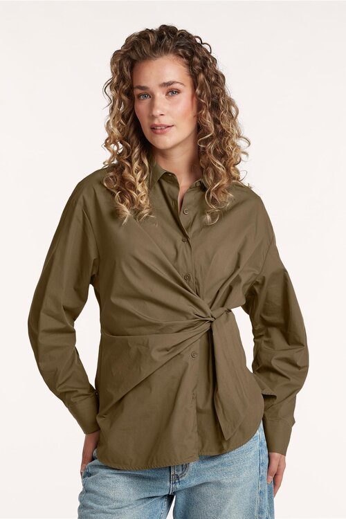 Circle Of Trust ALLY BLOUSE teak