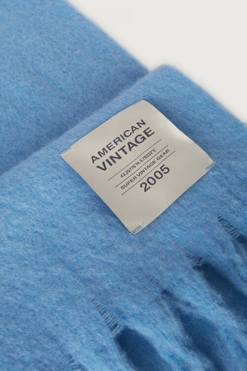 American Vintage Zinaco sjaal blue