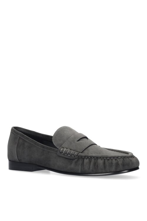 Bibi Lou Suède loafer antraciet