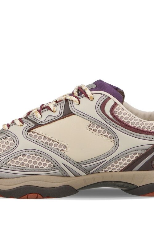 Etonic Elite lage zijden sneaker goud