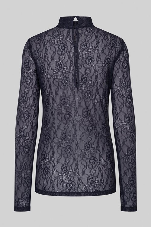 Second Female Blauw kanten shirt Luria