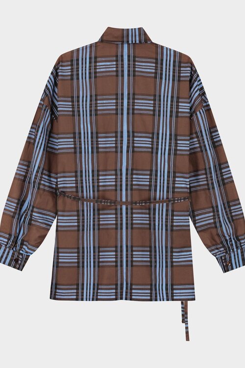 Stieglitz Zita blouse in Bruin