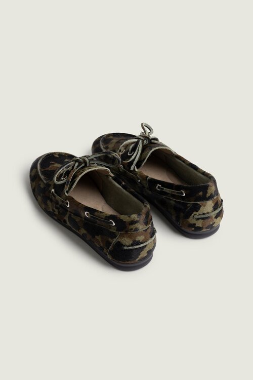 Posa Boat Loafer Camo kaki