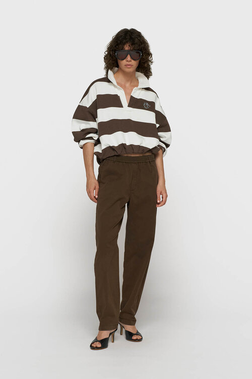 10Days easy pants twill in bruin