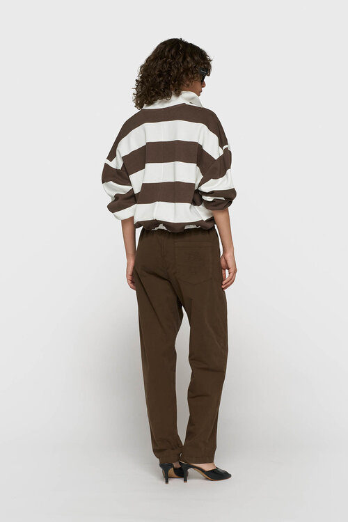 10Days easy pants twill in bruin
