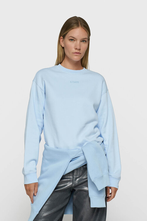 10Days blauwe petite statement sweater