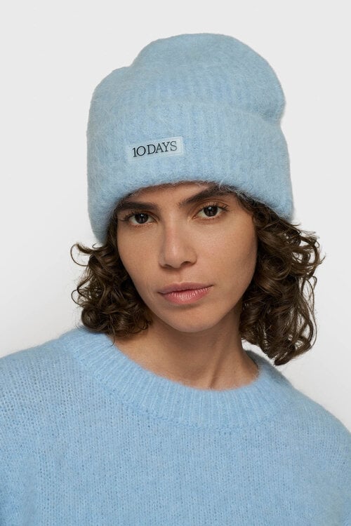 10Days beanie van hairy knit